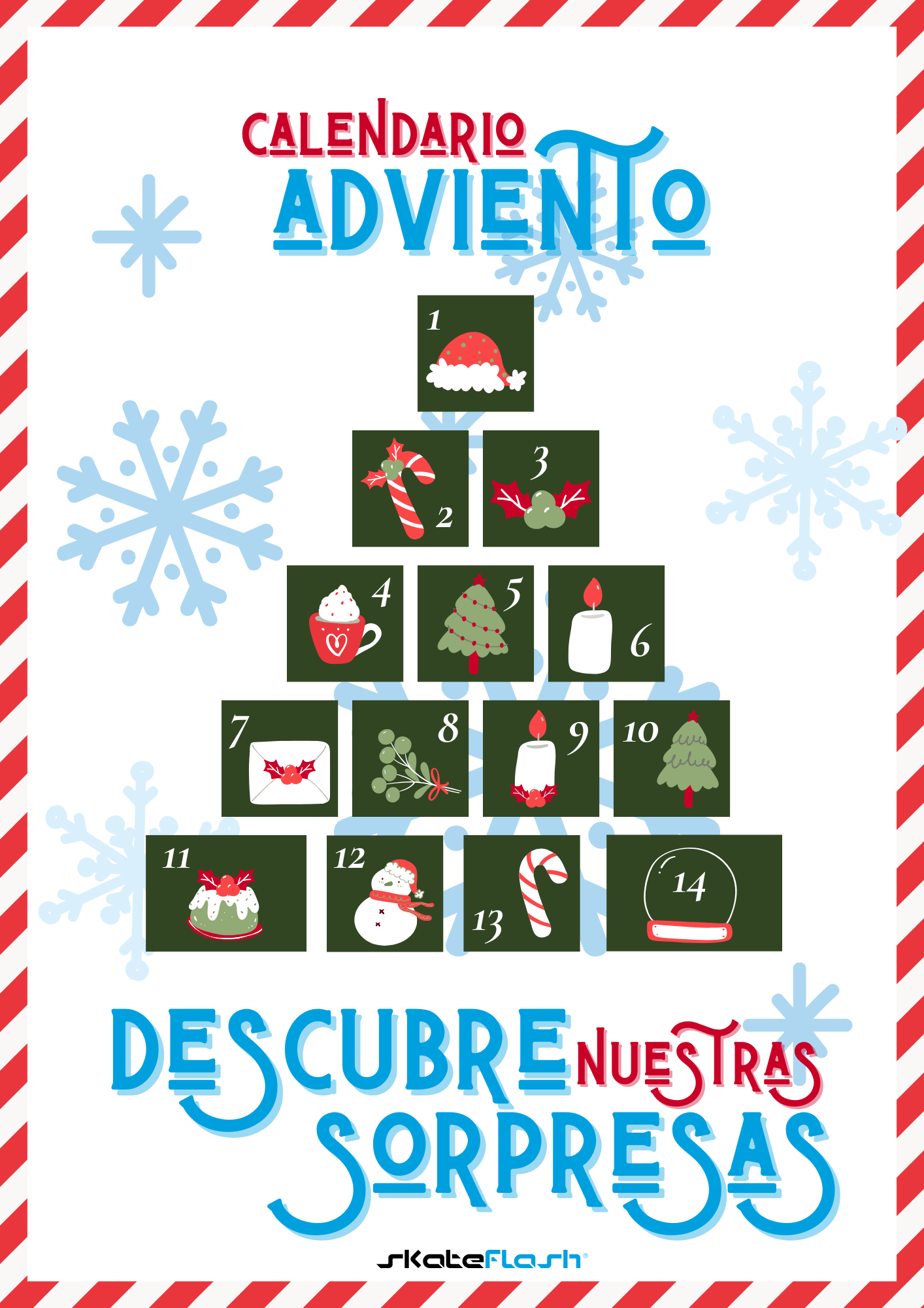 Calendario Adviento A4 Calendario Adviento A4